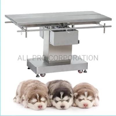 Veterinary V Shape Surgical Operating Table Stainless Steel for Pet Dogs
